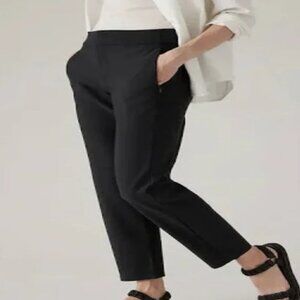 Athleta Women's Size 6 Stellar Trouser Pants Black